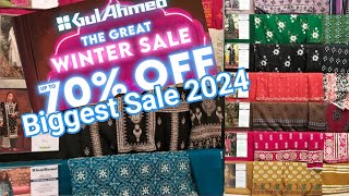 Gul Ahmed The Great Winter Sale 70% OFF  || Gul Ahmed Sale 2024 || gulahmed