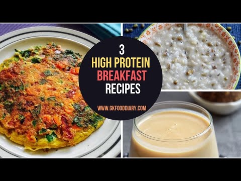 3 High Protein | Super Healthy Breakfast | Veg Recipes