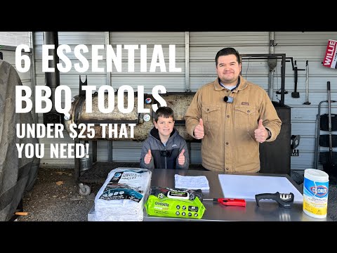 6 Essential BBQ Tools Under $25 That You Need!