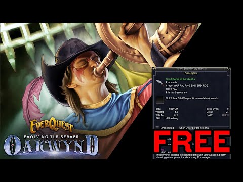 Oakwynd Progress - Free Short Sword of Ykesha - Shaman vs Druid Healing - SK vs Paladin Tank