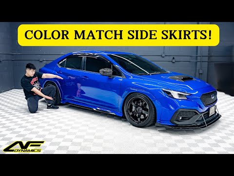 Color Match Side Skirt Replacements has ARRIVED! | 2022+ Subaru WRX