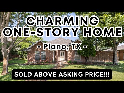 INSIDE A CHARMING EAST-FACING ONE-STORY HOME IN PLANO, TEXAS | SOLD | #texashomes