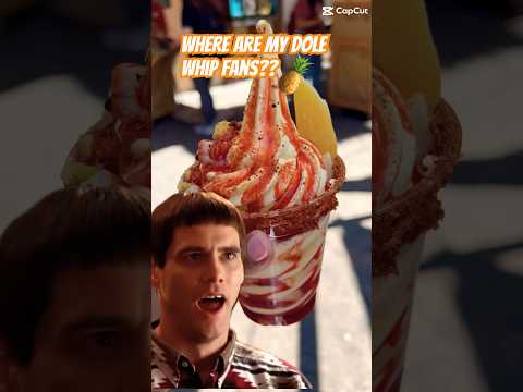 I can never get enough Dole whip at Disney! #disney #jimcarrey #funny