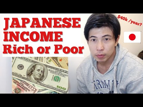 What is the wealthy in Japan? Reveal Japanese income