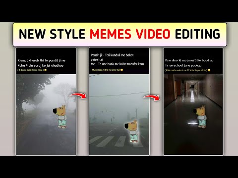 Ek Dam New Style Memes Video Editing | New Style Viral Memes Video Editing