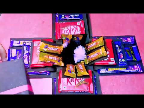 How to Make DIY Chocolate Box? How to Make Origami Surprise Box? Chocolate Gift Hamper? DIY Box Idea