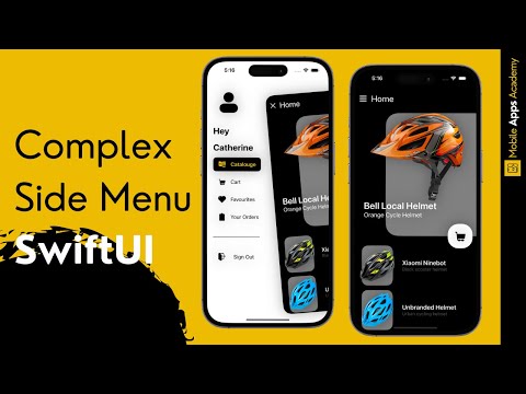 Complex Side Menu | SwiftUI Tutorial