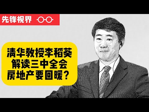 三中全会专题|地方政府没钱了，中国经济遇冷，未来一两年房地产重回扩张，房产要回暖？清华大学教授李稻葵解读三中全会