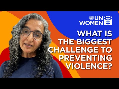 What is the biggest challenge to preventing violence?