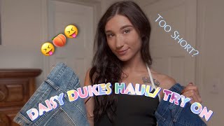 Jean/Denim Shorts Try On Haul | Are they too short, or too long? 🤔