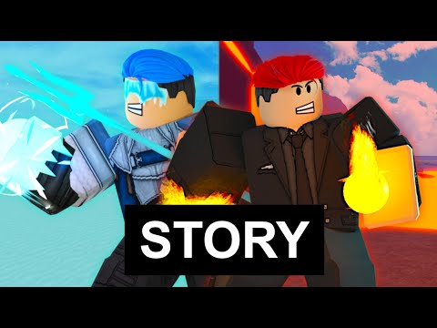 The Story of The ICE FRUIT vs FLAME FRUIT.. (Blox Fruits)