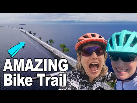 America's Most UNIQUE Bike Ride: Island Line Rail Trail