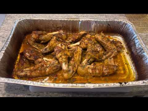 Best Ever Baked Turkey Wings       (Subscribe to Channel)