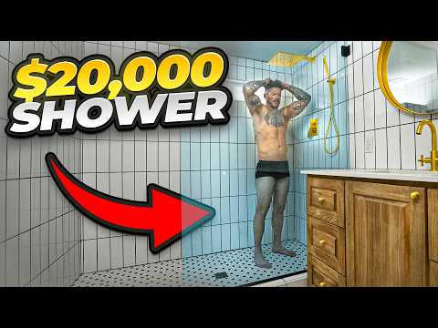 Building a GIANT $20,000 Shower in a 60 Year Old House