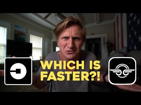 UBER VS. BIRD WHICH IS FASTER?! (ft. The Bucket List Boys)