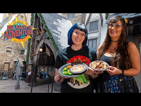 Three Broomsticks NEW MENU 🧹 Universal Orlando food review 2024