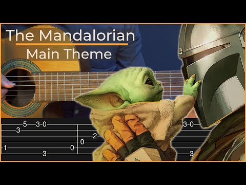 The Mandalorian - Main Theme (Simple Guitar Tab)