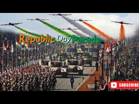 Republic Day Parade 2024 India Gate New Delhi | Indian Airforce Fighter plane stunt