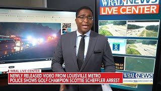 Reaction to the Scottie Scheffler arrest video by Louisville Metro PD