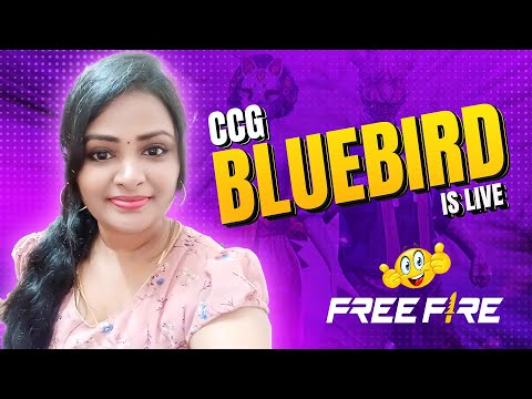 💥 Free Fire Live with BlueBird 🤩 #freefiremax #ccgbluebird #shangaming