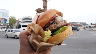 3,900원짜리 이순신 수제 햄버거(handmade hamburger, ヘンボゴ) / korean street food / 여수 이순신 버거