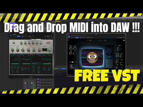 Tutorial: MIDI Drag and Drop in TV-3