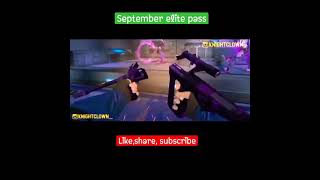 September elite pass animation|free fire|next Elite pass|pikachu gamer 21|#shorts#nextelitepass