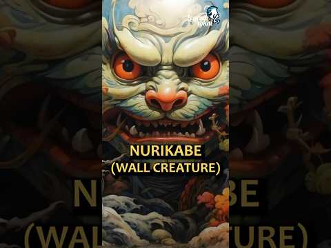 Legend Yokai - Nurikabe (Wall Creature) Japanese Mythology #scarystories #shorts #mythology