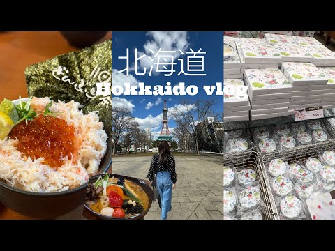 Trip to Hokkaido Japan| what I ate| Japan Vlog🇯🇵