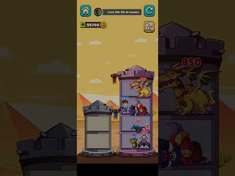 Max Level Hero Tower War All Levels New Update Android , ios Shorts # 545