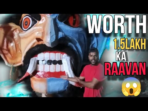 Dilli Ka Sabse Best Raavan 🔥 Iss Raavan se uppar kuch Nahi | Nishus vlogs