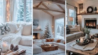 Cozy Winter Cottage Living Room Ideas: Warm and Inviting Decor