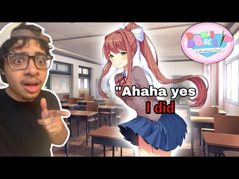 Did Monika just broke the 4th WALL?!! | Doki Doki Literature Club