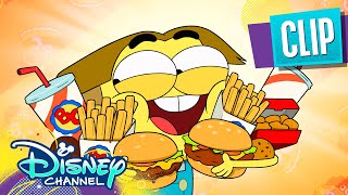 Burger Clown | Big City Greens | Disney Channel Animation