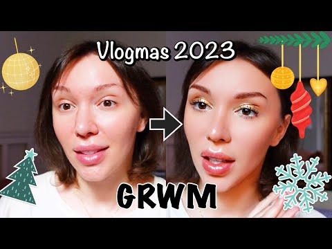 GRWM Revealing ALL My Makeup Tricks & Hacks, Los Angeles The Grove Food, Ornaments, Vlogmas 2023