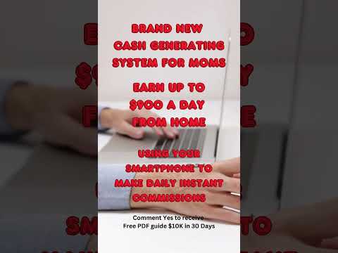 BRAND NEW CASH generating system earn up to $900 a day from home #onlinejobs #makemoneyonlinedaily