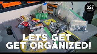 Unboxing Wall Organization Storage for SMALL Garage Workshop I @UseWhatchaGot