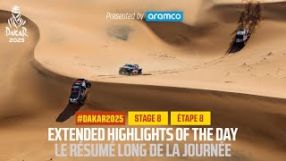 Extended highlights of Stage 8 presented by Aramco - #Dakar2025