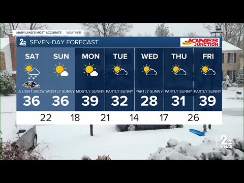 WMAR-2 News Abigail Degler Friday night weather