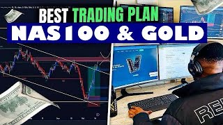 How To Trade GOLD & NASDAQ  | Best Forex Strategy