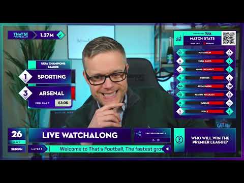 GOLDBRIDGE Best Bits | Sporting 1-5 Arsenal