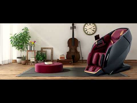 Alfine A860 Full Body 4D Massage Chair - Intelligent Health Detection, Dual-Core System,Zero Gravity