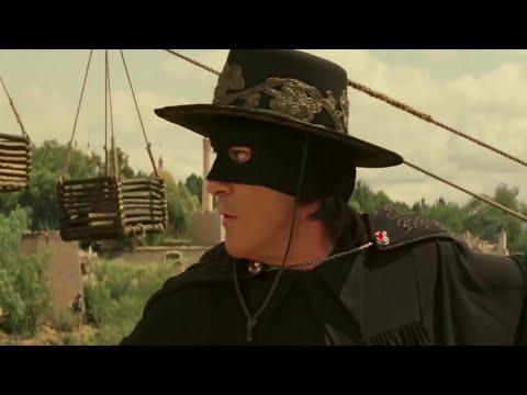 Zorro Sword Fight on Bridge Scene | The Legend of Zorro [2005]