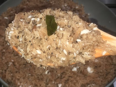 Nanchane Shevai Usli | Sun Dried Ragi Vermicelli Upma | Brekafast Recipe |