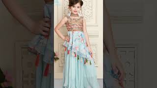 7to9year girls frock designs😍😍😍wedding wear dress ideas 2023