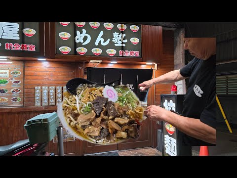 拉麺屋めん塾…東住吉区に拉麺屋したい人,生徒募集中どんなラーメンか食べに行く