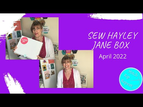 Sew Hayley Jane April 2022