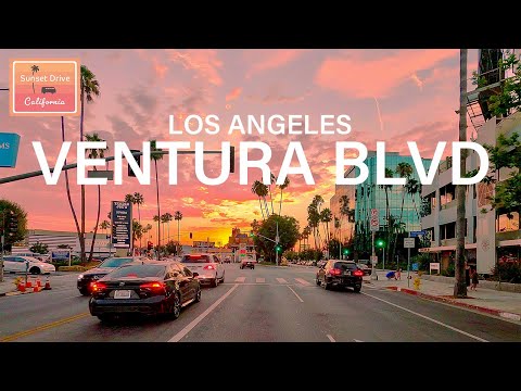 Famous driving route inspired by Michael Jackson | Ventura Boulevard | July 2022🌴🌆🚙