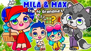 Mila’s Trip to Grandma’s: Little Red Riding Hood’s NEW Adventure! 🚗👵🐺 | Avatar World 💕🏰 | PAZU