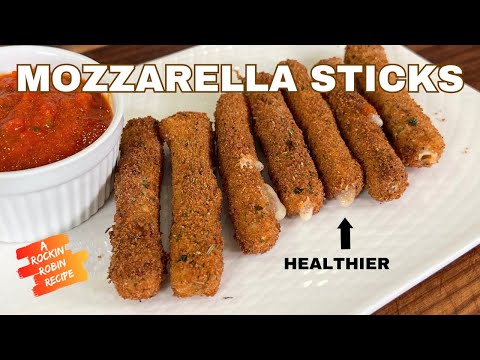 The Best Recipe for Healthier Mozzarella Sticks that are Gluten Free